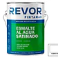 Esmalte Al Agua Satin Gl. Blanco Pintamax Revor - Miniatura 1