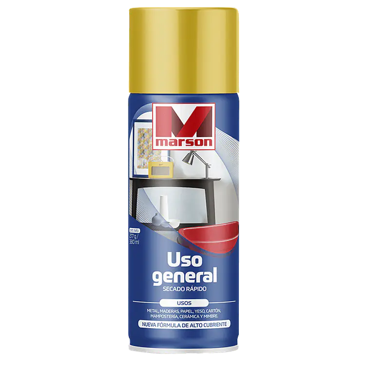 Esmalte Spray Marson Amarillo 1