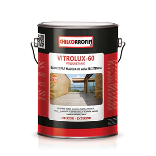 Barniz Chilco.Vitrolux 60 Gl. Nogal