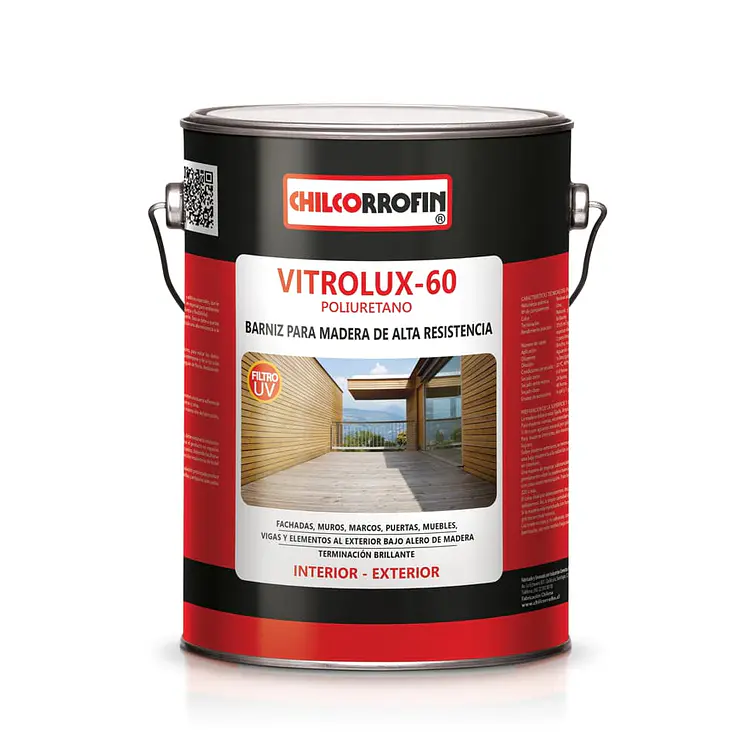 Barniz Chilco.Vitrolux 60 Gl. Nogal 1