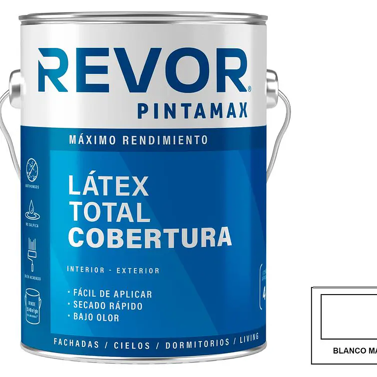 Latex Pintamax Gl Blanco Revor 1