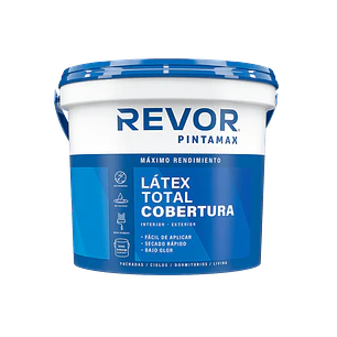 Latex Pintamax Tineta 4 Gl Blanco Revor