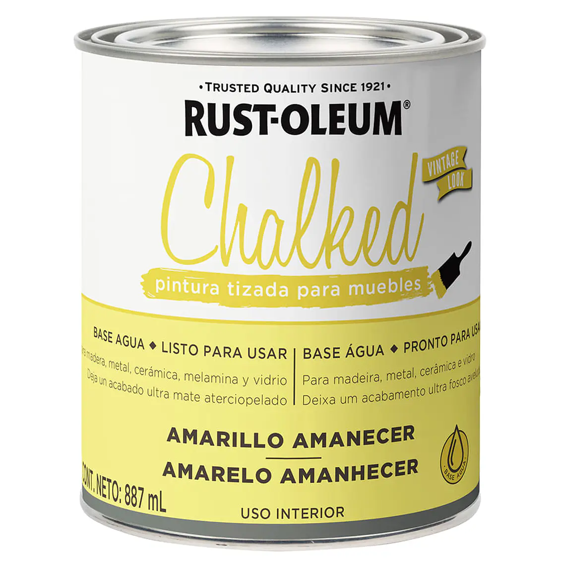 Pintura Tizada Chalked Amarillo Amanecer 0,887L 1