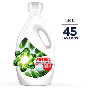 Detergente Ariel Doble Poder Liquido 1.8 L
