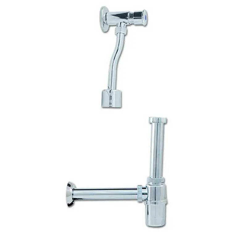 Juego Fitting Fas Urinario Temporizado Mural 2