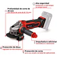 Esmeril Angular Inalambrico Einhell 18V-8500 - Te-Ag 18/115-2 Li [Expert] [Sin Bateria] - Miniatura 4