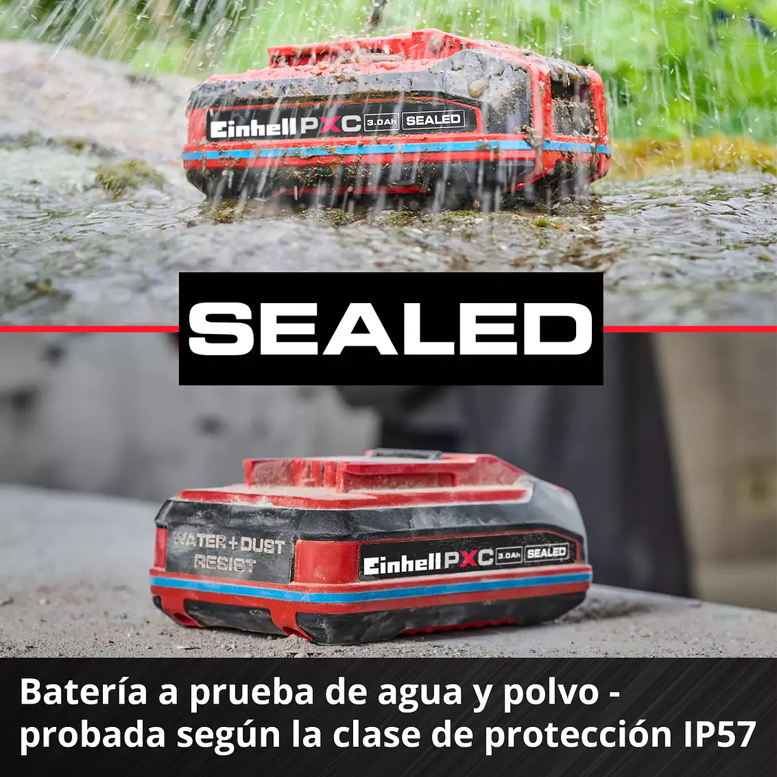 Bateria 3,0 Einhell Ahm Sealed Pxc Plus 2 9