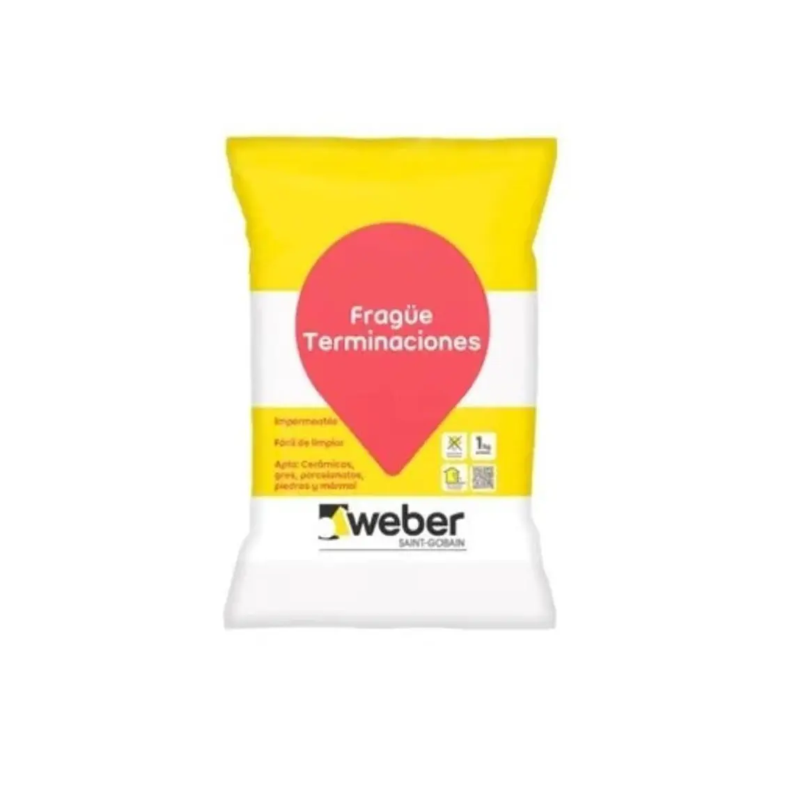Frague Weber Blanco Bolsa 1Kg 1