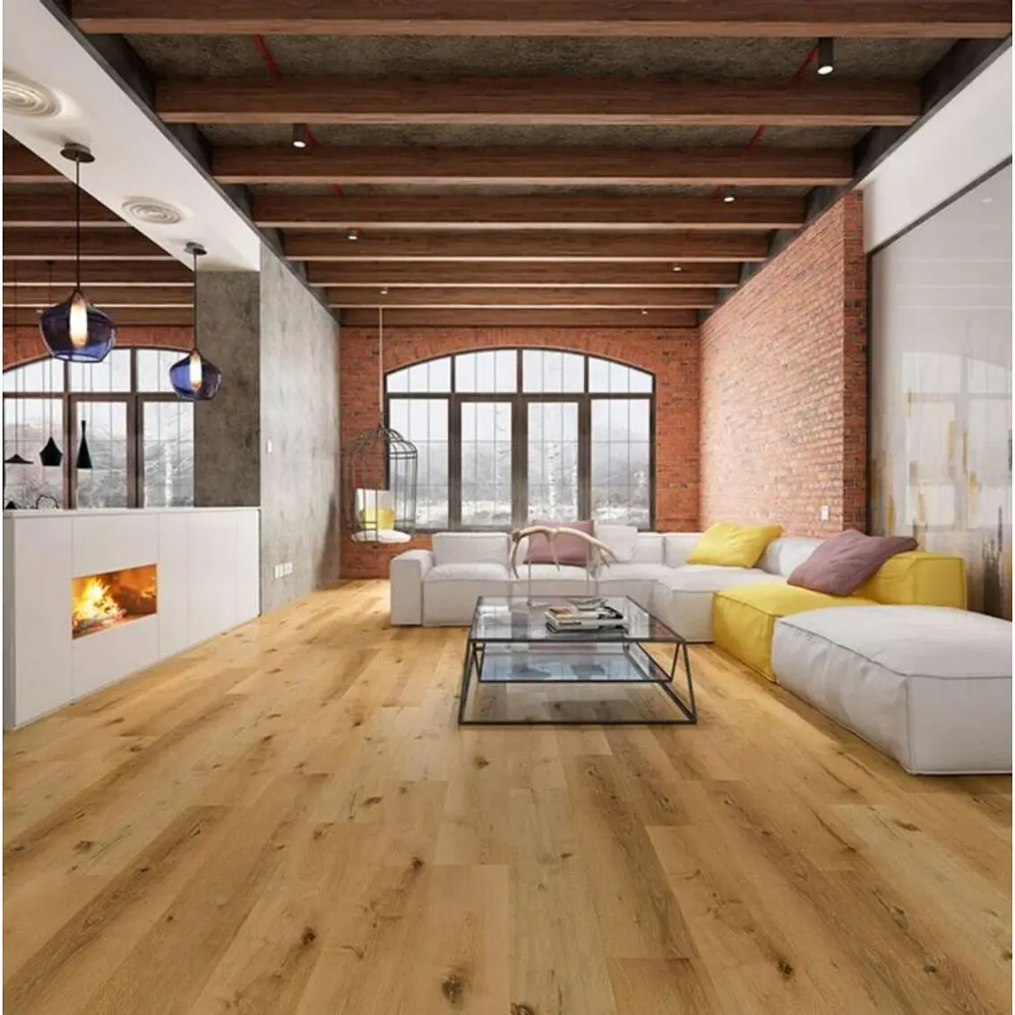 Piso Spc Klipen Vinilico Milan Latte S/Bisel [2,2 Mt2] 1