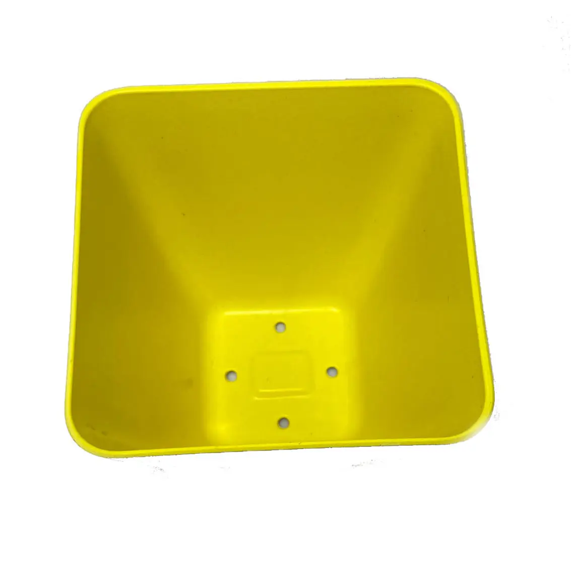 Macetero Bio Cuadrado Amarillo 2