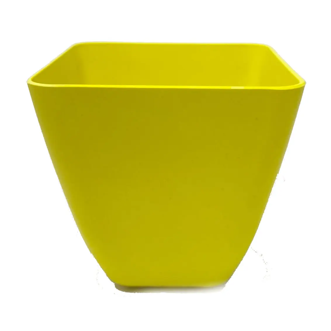 Macetero Bio Cuadrado Amarillo 4