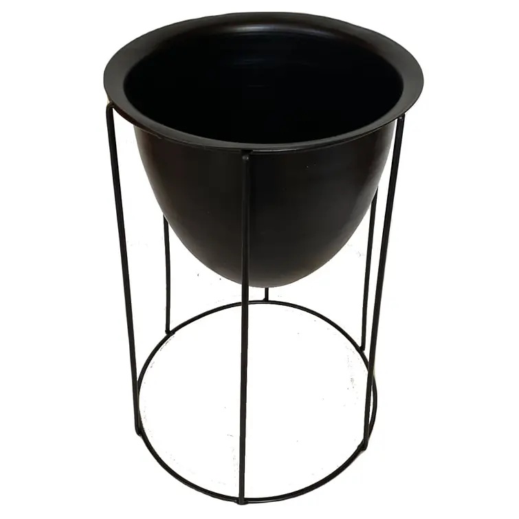 Macetero Pedestal Metal 2