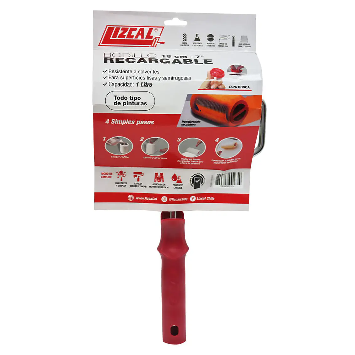 Rodillo Recargable Lizcal 718Cm (4181Rs) 3