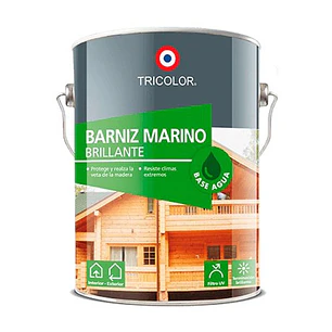 Barniz Marino Base Agua Tric. Gl. Natural