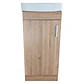 Kit Mueble Claire 40 Rustico + Cubierta Blanche - Miniatura 1