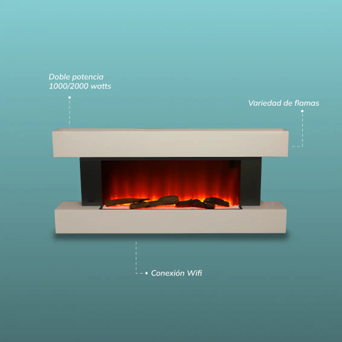 Calefactor Chimenea Antuco 1
