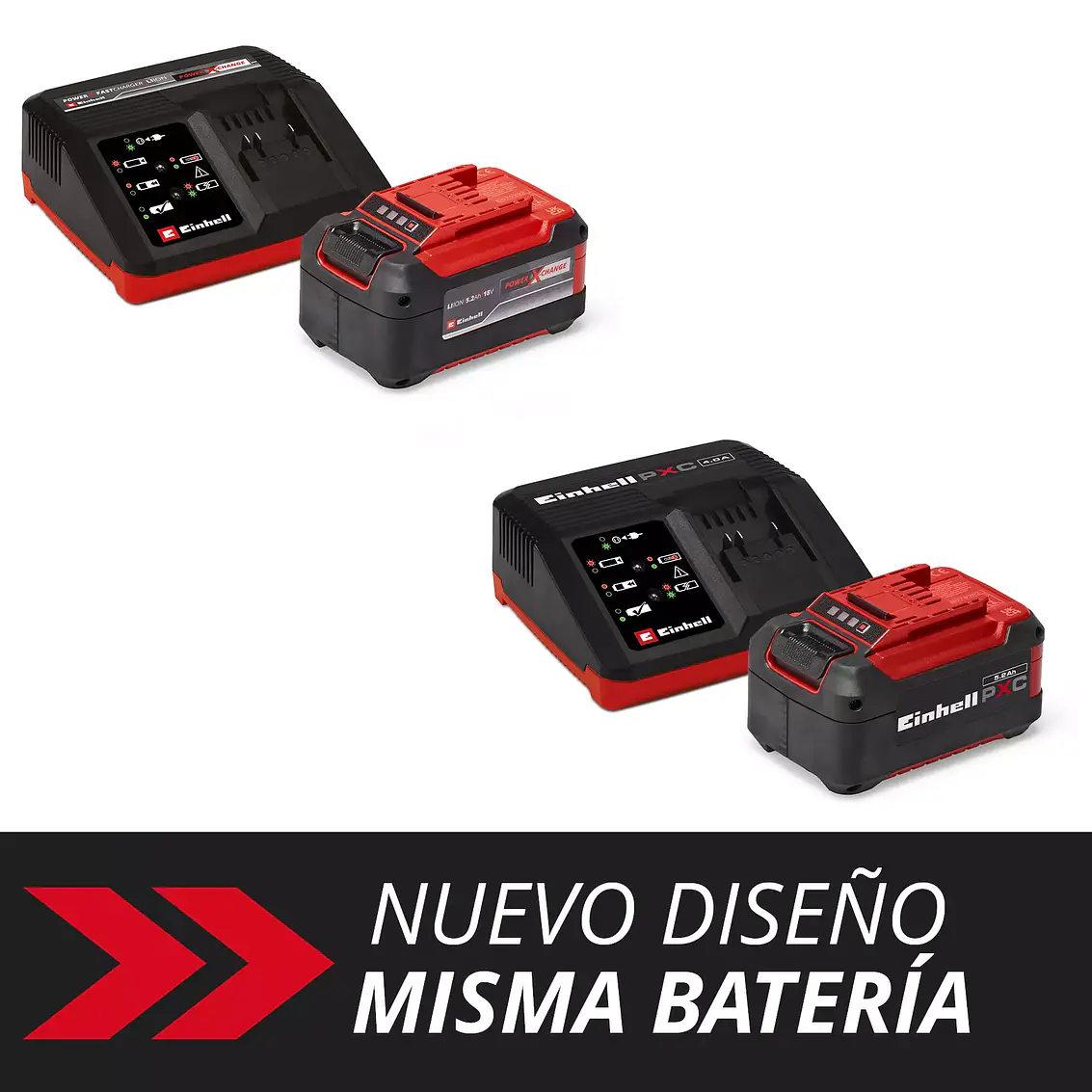 Bateria 5,2 Ah + Cargador Rápido 2