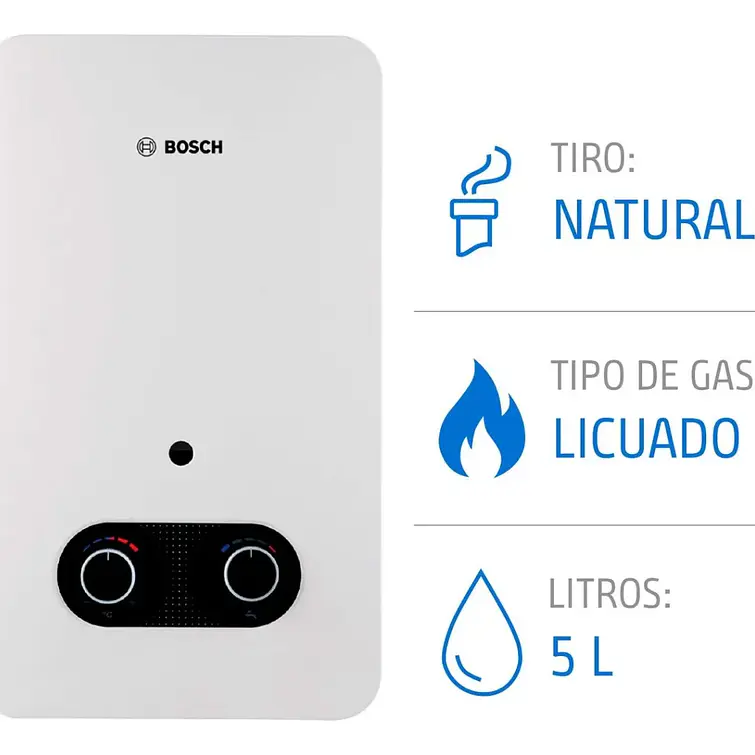 Calefont Bosch 5 Lt Gl Therm 1500 3