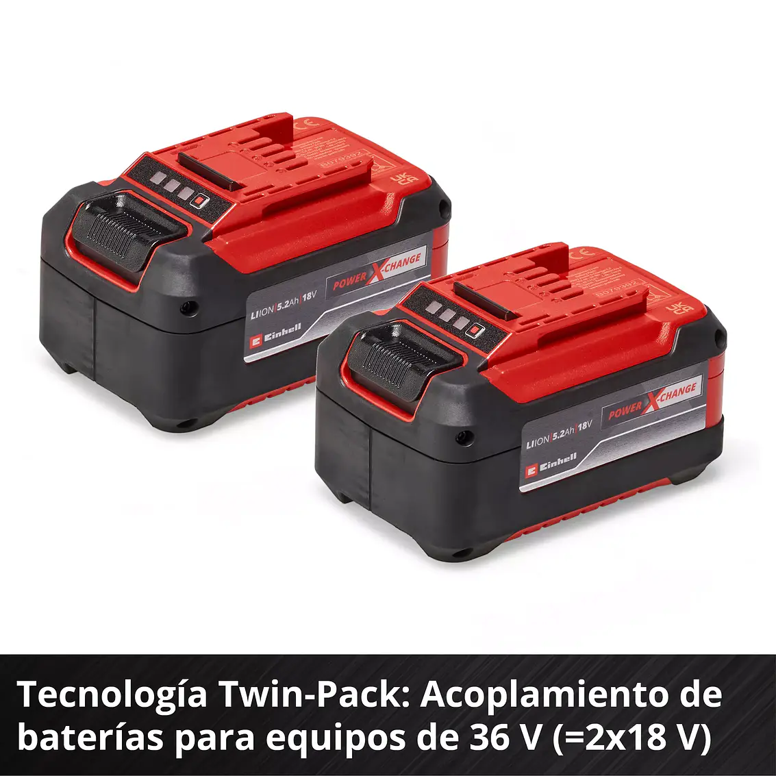 Bateria 5,2 Ah + Cargador Rápido 9