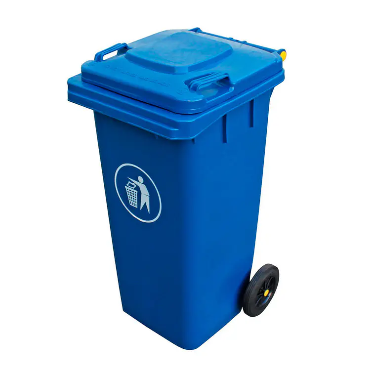 Contenedor Basura 240 Lts Azul 1