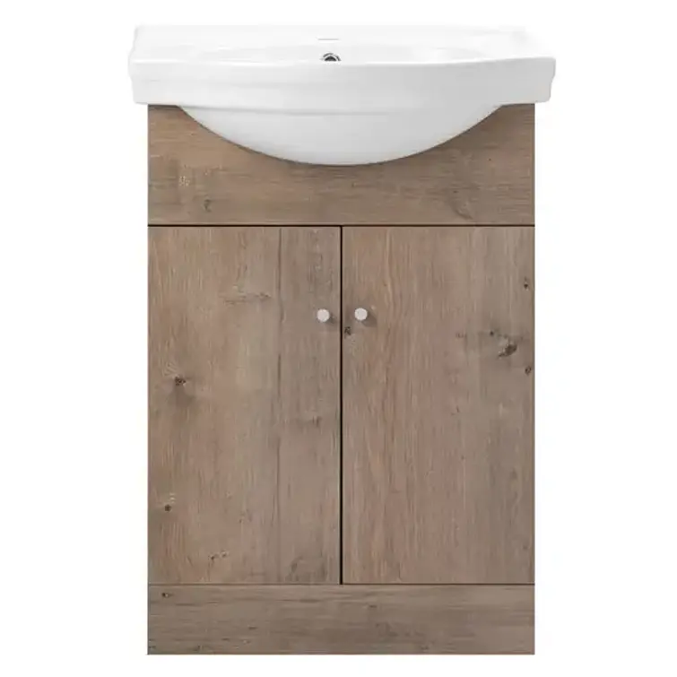Kit Mueble Marie 50 Lenga + Cubierta Blanche 80X50 1