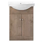 Kit Mueble Marie 50 Lenga + Cubierta Blanche 80X50 - Miniatura 1
