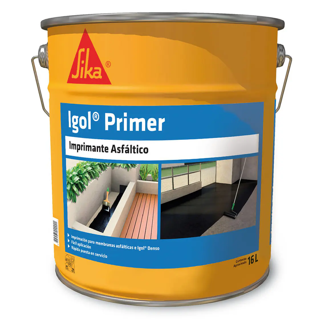 Sika Igol Primer Tineta  16 Lts. 1