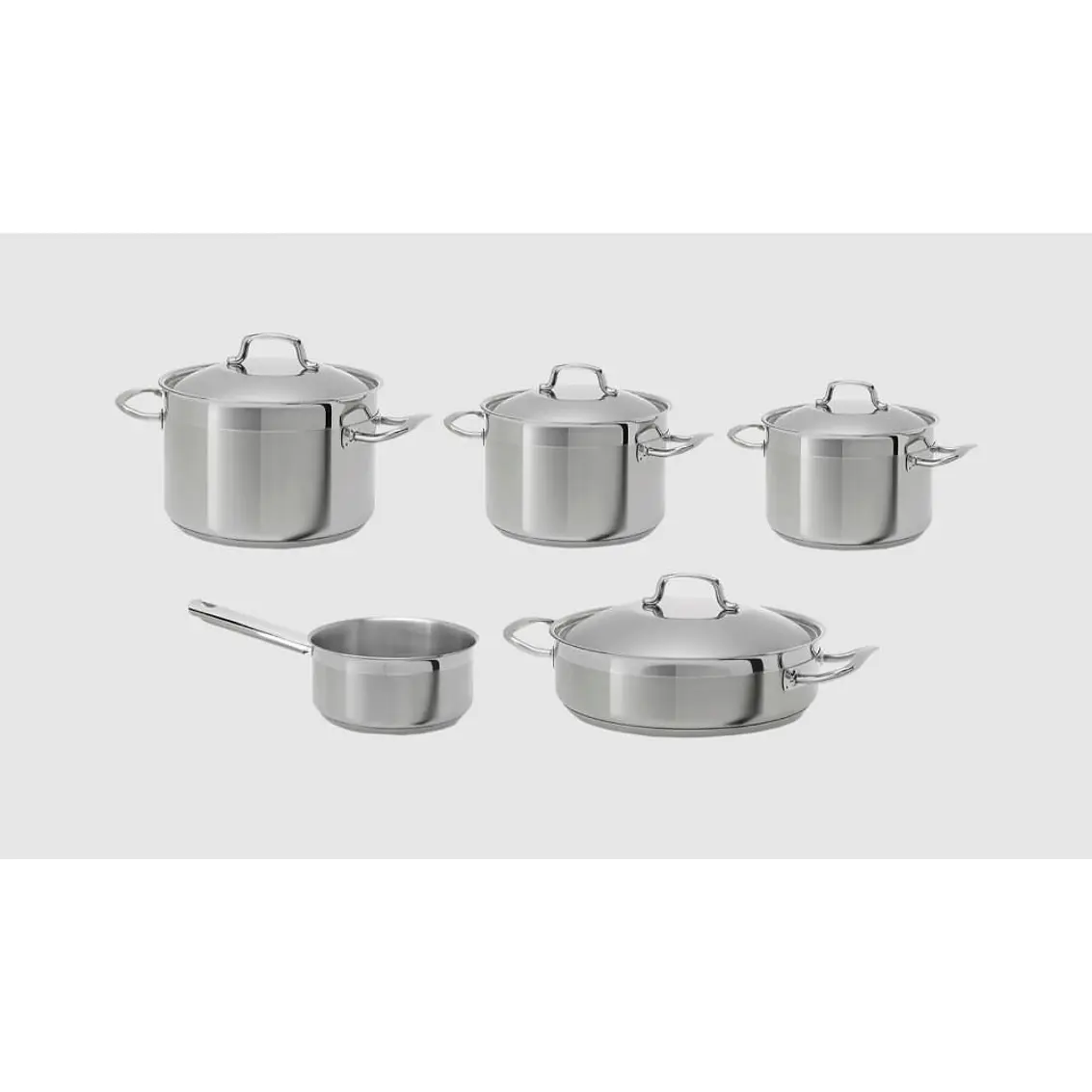 Set Ollas De Induccion 9 Pzas. 1