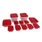 Set Recipiente 12Und Plastico - Miniatura 4