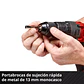 Taladro Inalambrico Einhell Te-Cd 18/2 Li+ Accesorios + 2 Bateria 2.0 Ah - Miniatura 7