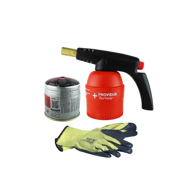 Soplete Pg800 + 1 Gas + Guante Trad 1