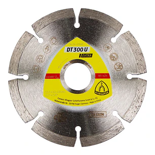 Disco Diamantado Segm. 4,5  Dt300 U 115X22,23 X (325345) Klingspor