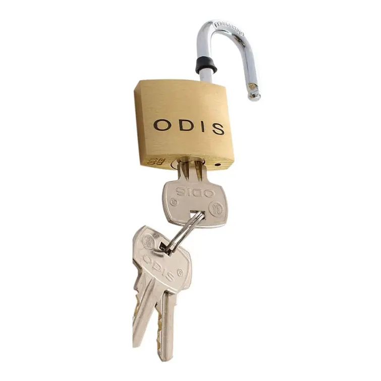 Candado Odis Bronce Liso 130 30Mm. Display 4