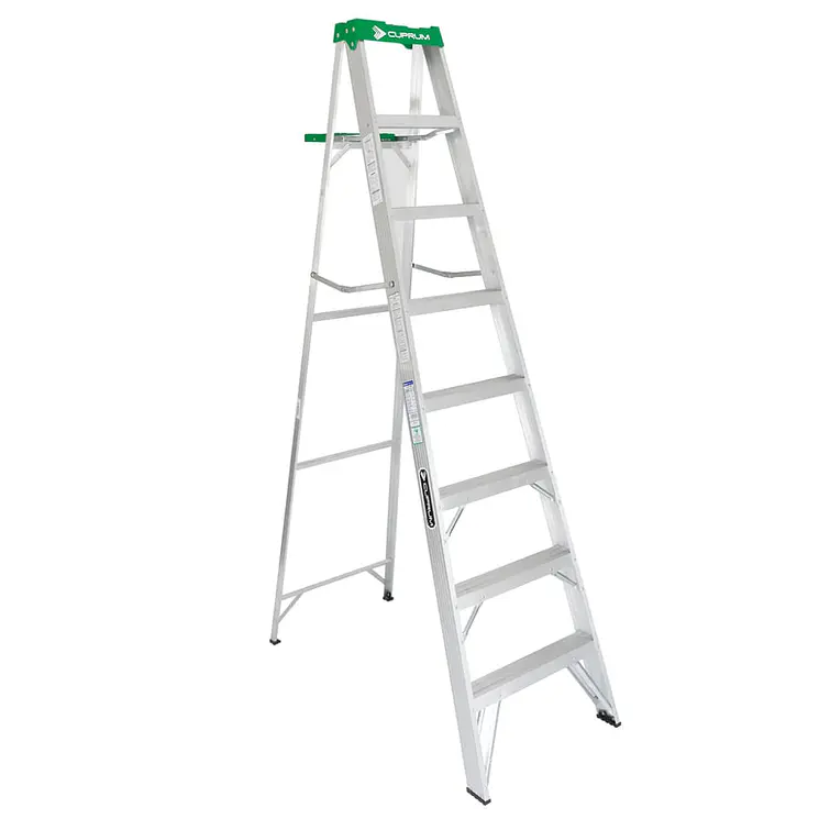 Escalera Tijera Aluminio 2,44M/8P/175Kg 1