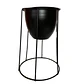 Macetero Pedestal Metal - Miniatura 1