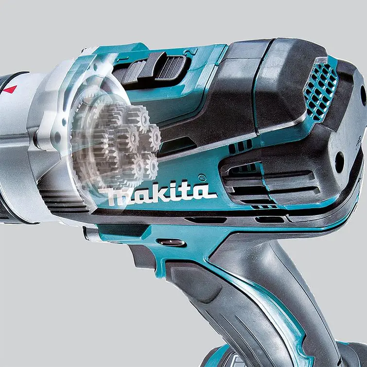 Taladro De Percusion Inalambrico Makita 13Mm [1/2] 18V S 91N-M (Dhp458Z) 6