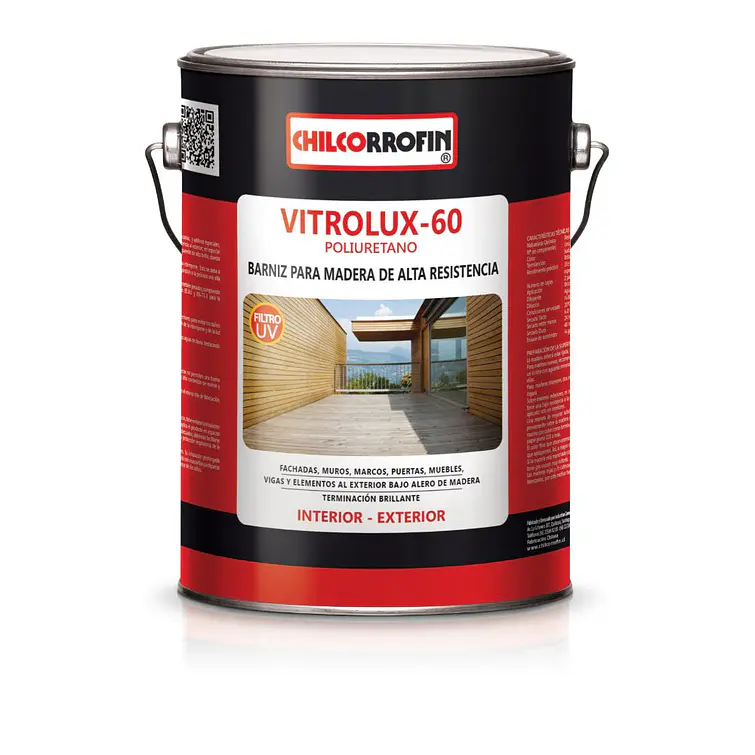 Barniz Chilco.Vitrolux 60 Gl. Natural 1