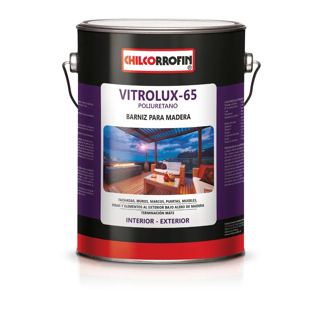 Barniz Chilco.Vitrolux 65 Gl. 1