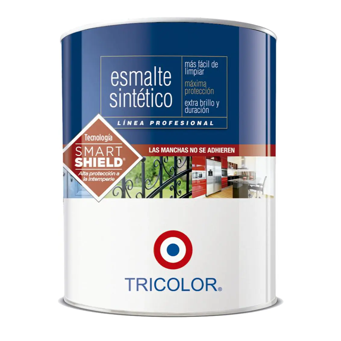 Esmalte Sintetico Tric. 1/4 Gl. Gris Perla 1