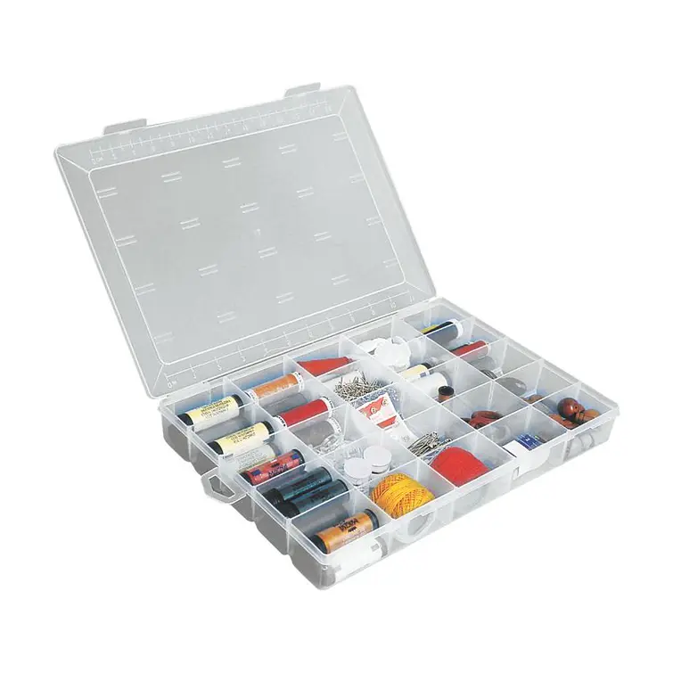 Caja Organizadora Transparente 33X22,9X4,3Cm San Bernardo 1