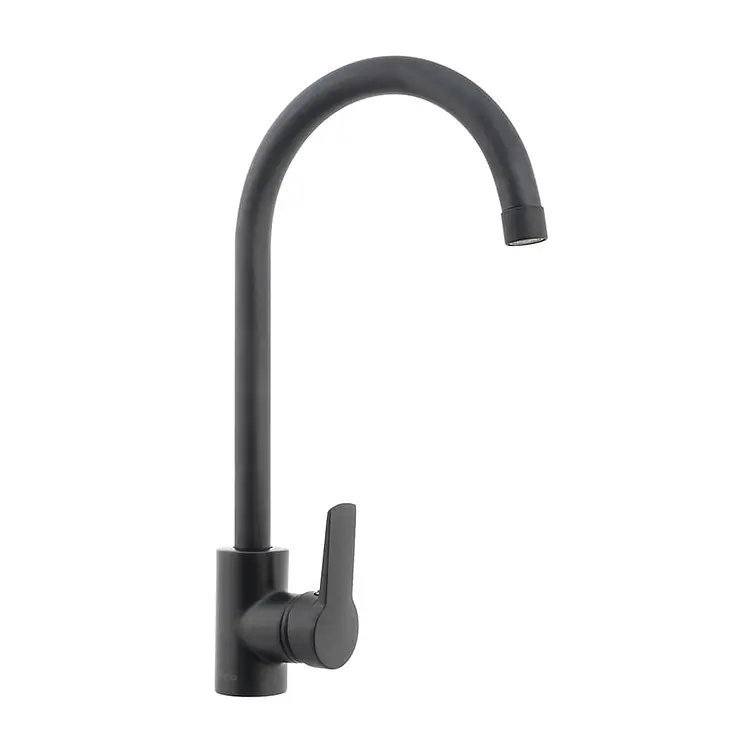 Monomando Lavaplato Arezzo Negro Mate 4