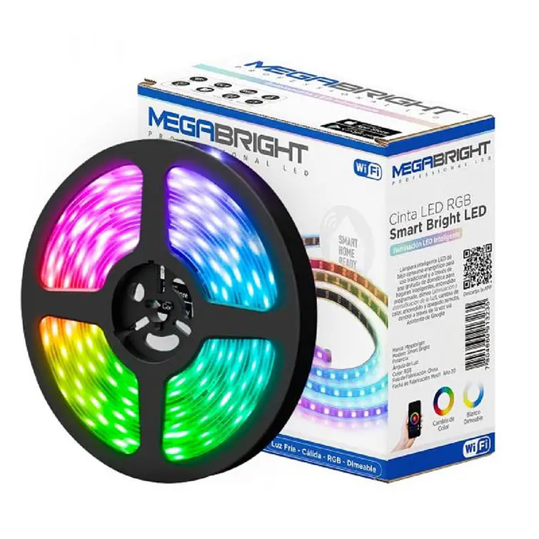 Cinta Led [24W] Rgb Smartbright 5Mt Wifi 1