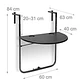 Mesa Para Balcon 60Cm Northwest - Miniatura 3