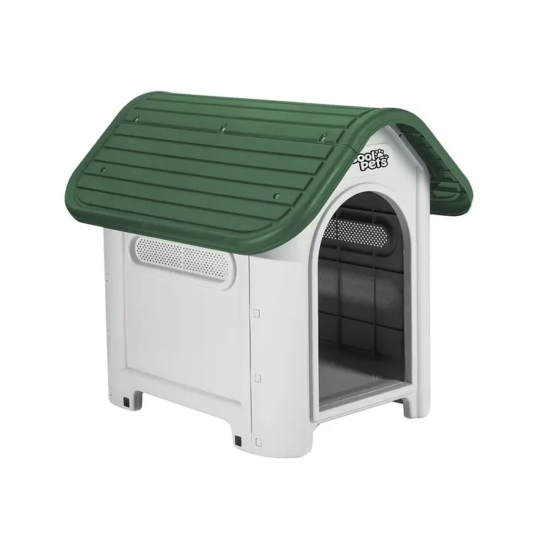 Casa Para Perro Pequeña Verde Coolpets 75X59X66Cm Cool Pets 1