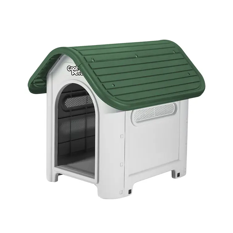 Casa Para Perro Pequeña Verde Coolpets 75X59X66Cm Cool Pets 3
