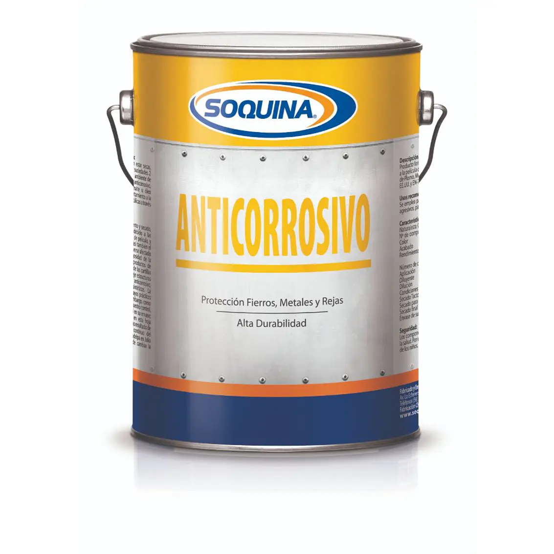 Anticorrosivo Soquina Gl. Rojo Maestranza 1