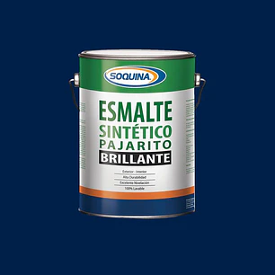 Esmalte Sintetico Pajarito Gl. Azul Pacifico Soquina