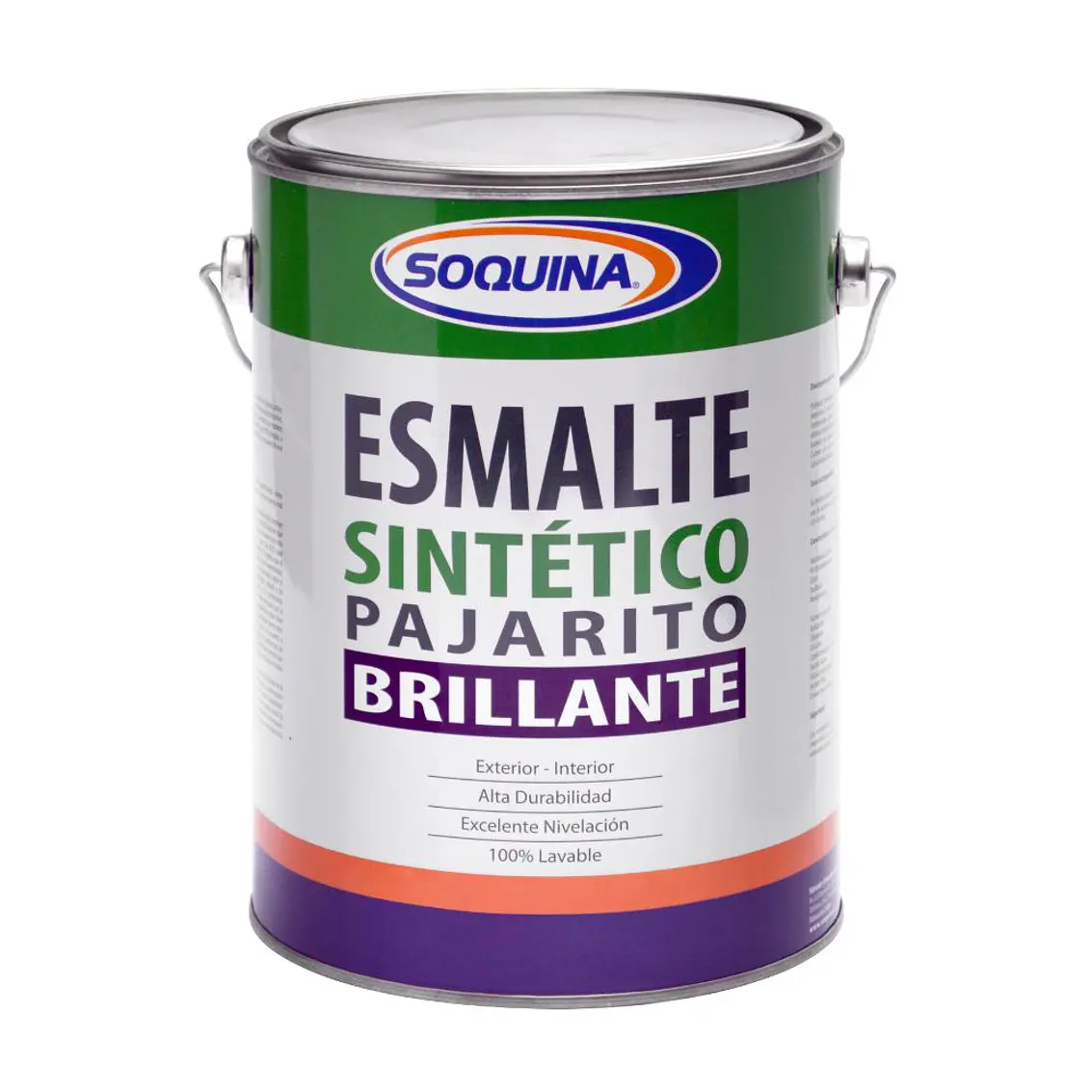 Esmalte Sintetico Pajarito Gl. Verde Trebol Soquina 1