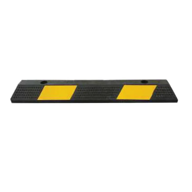 Tope De Estacionamiento 90X15X10Cm Neg/Amar 1
