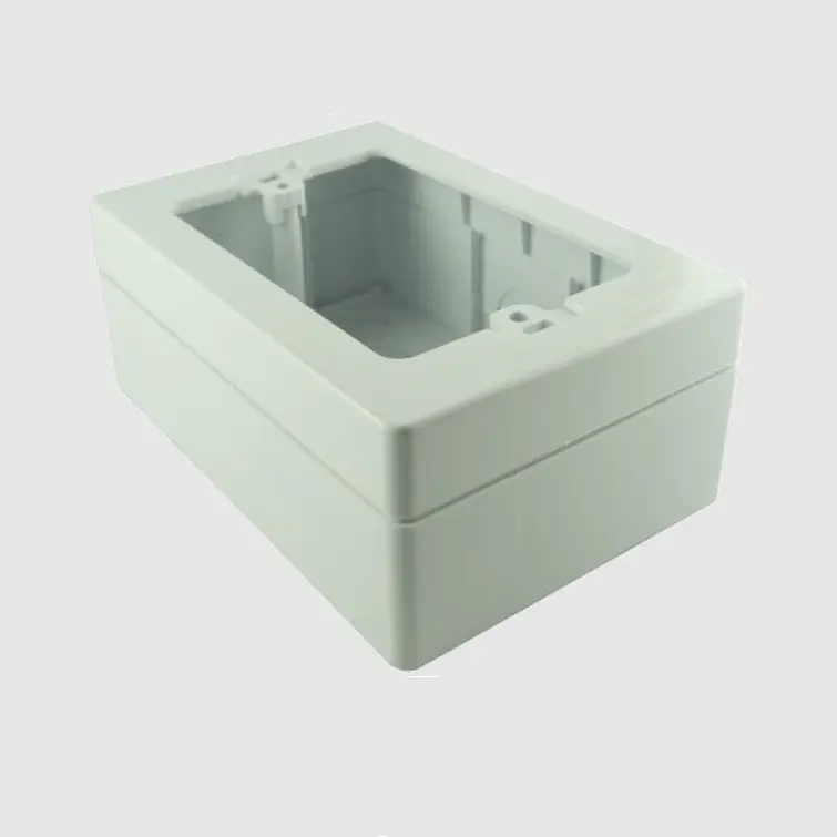 Caja Chuqui Blanca Plastica C/Precortes  Mec 1